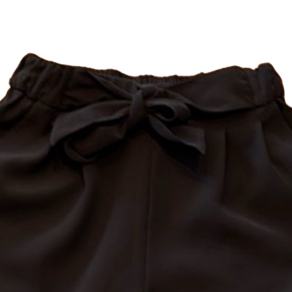 Lululemon Black Noir Crop Trouser Flowy Business Office Pant | Size 4 EUC - Picture 5 of 5